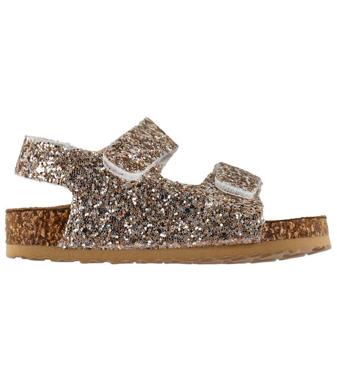 Mikk-Line Sandaler – Champagne Glitter
