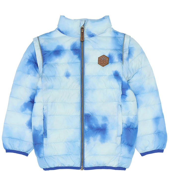 Mikk-Line Dynejakke/Vest - 2-i-1 - Strong Blue