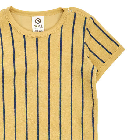 Müsli Body k/æ - Frotté - Hemp/Navy