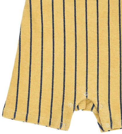 Müsli Sæt - Body/Smækbukser - Frotté - Hemp/Navy