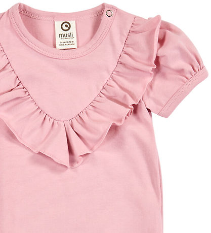 Müsli Body k/æ - Cozy Me Frill Lace - Nectar