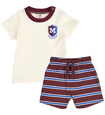 Müsli Shortssæt - Clubhouse - Russet/Azure Blue/Tofu