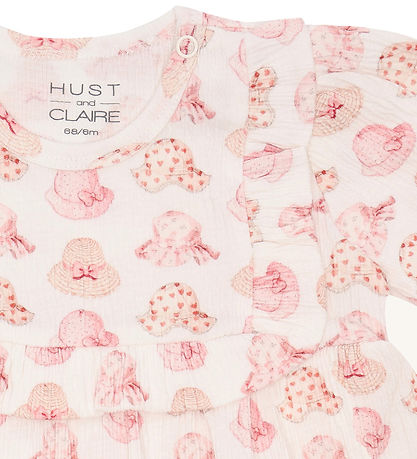 Hust and Claire Kjolebody l/æ - Rib - Kristi - Ivory m. Hatte