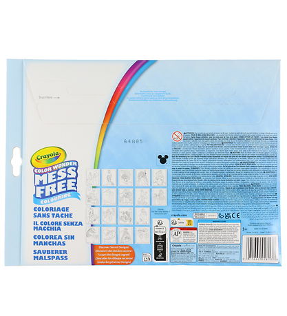 Crayola Malebog m. Tusser - Color Wonder Disney Princess