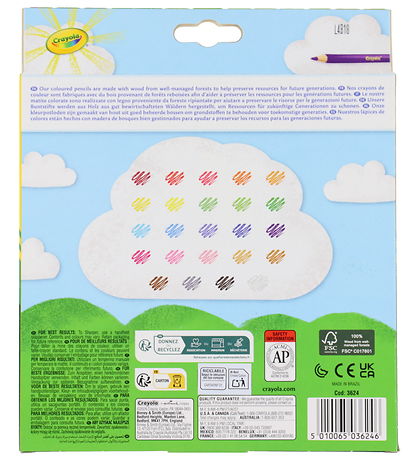 Crayola Farver - 24-pak - Coloured Pencils
