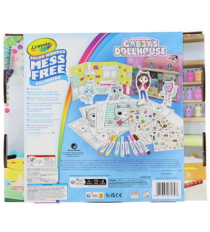 Crayola Kreasæt - Color Activity Set - Gabby's Dollhouse
