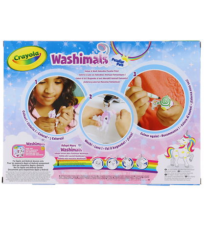 Crayola Kreasæt - Washimals Uni-Pets