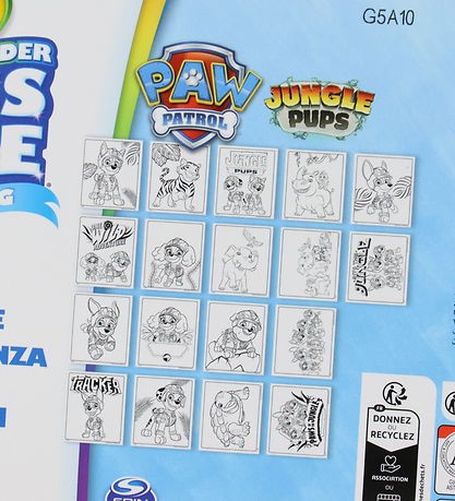 Crayola Malebog m. Tusser - Color Wonder Paw Patrol