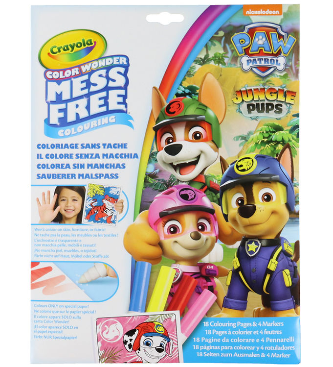 Crayola Color Wonder Paw Patrol