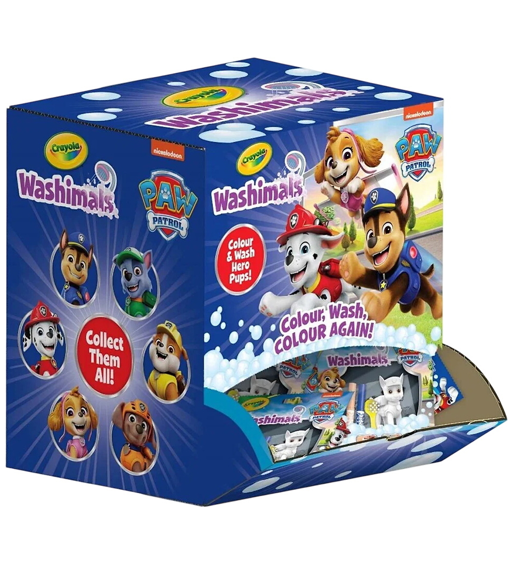 Crayola Kreatives Spielset - Washimals Paw Patrol - 1er-Pack - G - Crayola - One Size - Kreatives Spielset