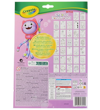 Crayola Malebog m. Tusser - Coloring & Activity Book - Gabby's D