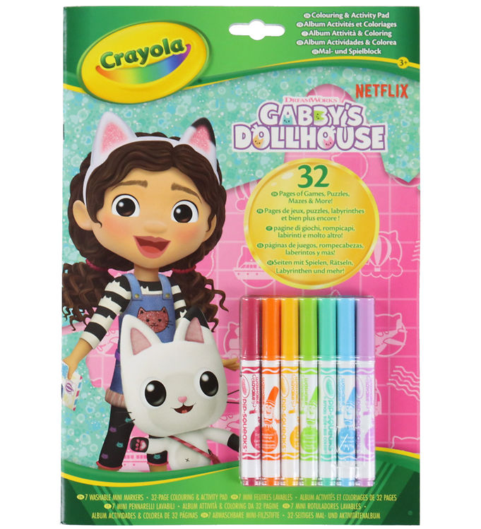 Crayola Coloring & Activity Gabby'S Dollhouse