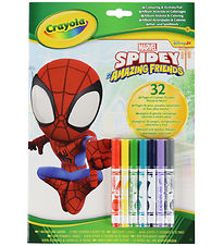 Crayola Malebog m. Tusser - Coloring & Activity Book - Spidey