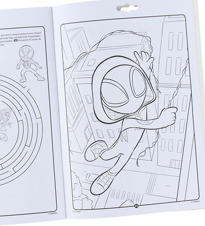 Crayola Malebog m. Tusser - Coloring & Activity Book - Spidey