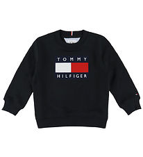 Tommy Hilfiger Sweatshirt - Heritage - Sort