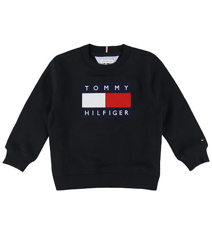 Tommy Hilfiger Sweatshirt - Heritage - Sort