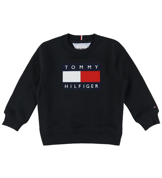 Tommy Hilfiger Sweatshirt - Heritage - Sort