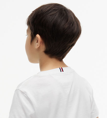 Tommy Hilfiger T-Shirt - Team Tommy - Hvid