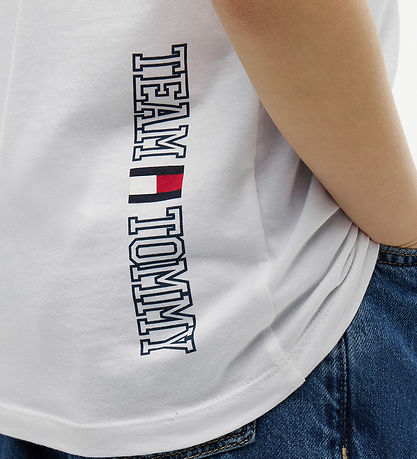 Tommy Hilfiger T-Shirt - Team Tommy - Hvid