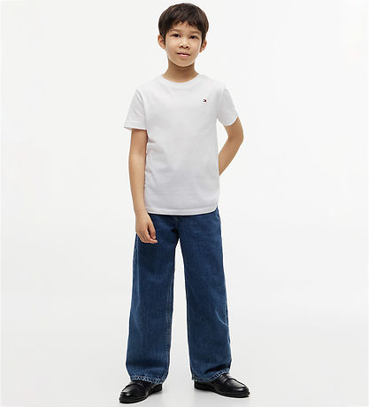 Tommy Hilfiger T-Shirt - Team Tommy - Hvid