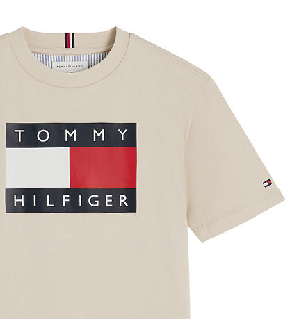 Tommy Hilfiger T-Shirt - Heritage - Classic Beige