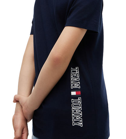 Tommy Hilfiger T-Shirt - Team Tommy - Dark Night Navy Blue