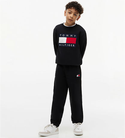 Tommy Hilfiger Sweatpants - Heritage - Sort