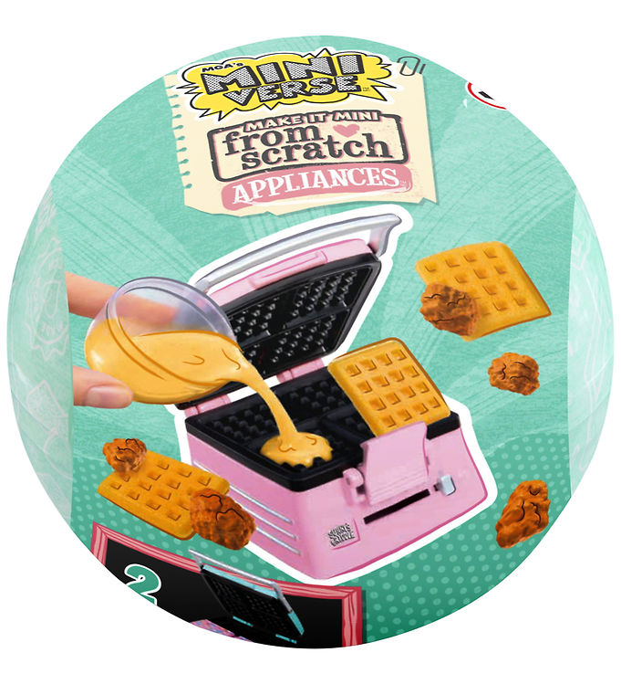 MGA's Miniverse Make It Mini - From Scratch Appliances - Waffle