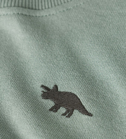 Name It Sweatshirt - NmmVallen - Green Milieu/Dino