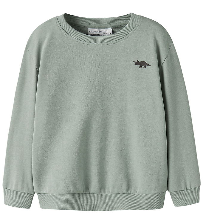 Name It Sweatshirt - NmmVallen - Green Milieu/Dino