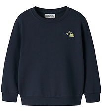 Name It Sweatshirt - NmmVallen - Navy Blazer/Excavator