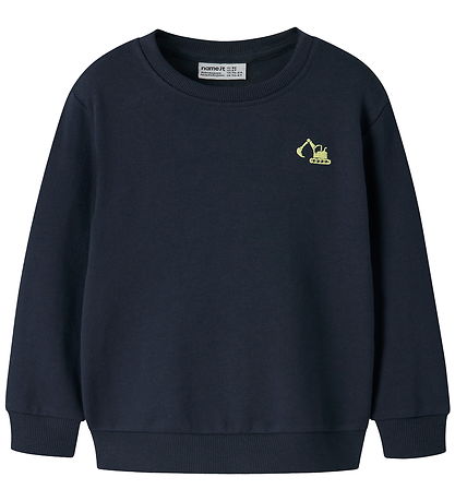 Name It Sweatshirt - NmmVallen - Navy Blazer/Excavator