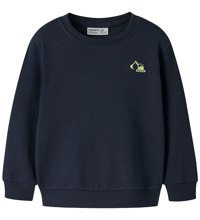Name It Sweatshirt - NmmVallen - Navy Blazer/Excavator