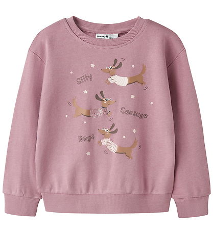 Name It Sweatshirt - NmfVasacha - Lilas/Sausage Dogs