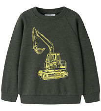 Name It Sweatshirt - NmmVion - Peat/Working