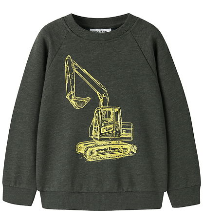 Name It Sweatshirt - NmmVion - Peat/Working