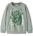 Name It Sweatshirt - NmmVion - Green Milieu/Dragon