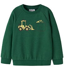 NAme It Sweatshirt - NmmVion - Verdant Green/Pocket