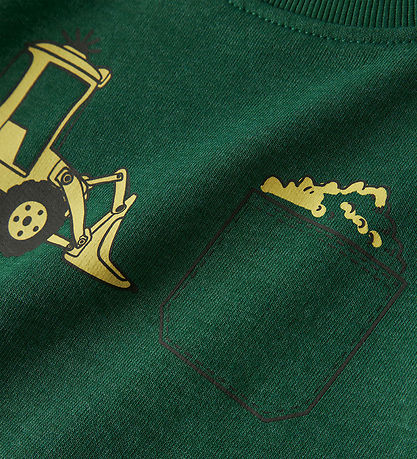 NAme It Sweatshirt - NmmVion - Verdant Green/Pocket