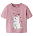 Name It T-shirt - NmfVotea - Lilas/Kitten Butterflies