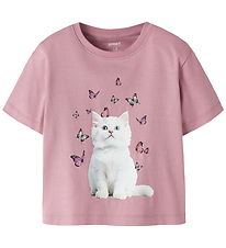 Name It T-shirt - NmfVotea - Lilac/Kitten Bow Ties