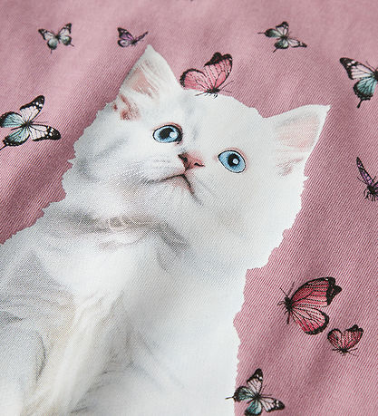 Name It T-shirt - NmfVotea - Lilas/Kitten Butterflies