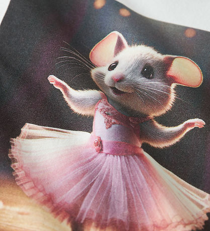 Name It T-shirt - NmfVotea - Bright White/Ballerina Mouse