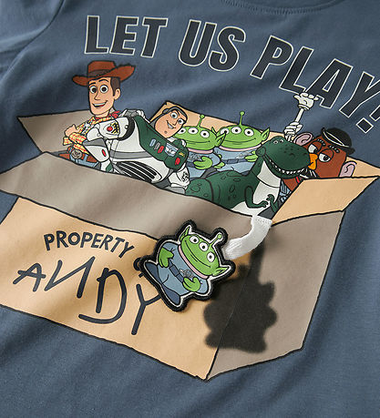 Name It Bluse - NmmJosba - Toy Story - Vintage Indigo