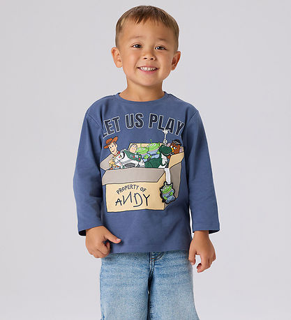 Name It Bluse - NmmJosba - Toy Story - Vintage Indigo