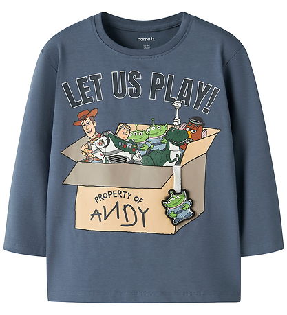 Name It Bluse - NmmJosba - Toy Story - Vintage Indigo