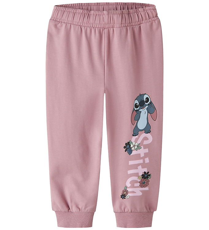 NAME IT Sweatpants Jinny Stitch Lilas