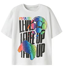 Name It T-shirt - NkmJump - Fifa - Bright White
