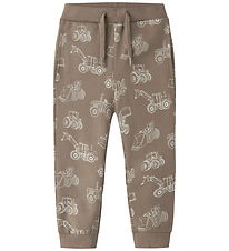 Name It Sweatpants - NmmVaron - Noos - AOP - Fossil