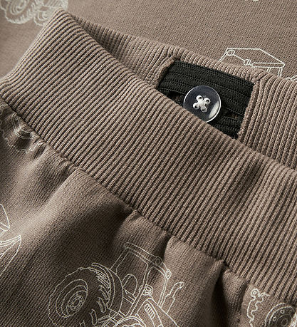 Name It Sweatpants - NmmVaron - Noos - AOP - Fossil